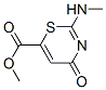 2-Methylamino-4-oxo-4H-1,3-thiazine-6-carboxylic acid methyl ester CAS#: 16238-34-9