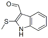 2-(Methylthio)-1H-indole-3-carbaldehyde CAS#: 113866-44-7