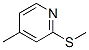 2-(Methylthio)-4-methylpyridine CAS#: 19006-77-0