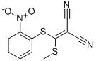 2-[(Methylthio)(2-nitrophenylthio)methylene]-malononitrile CAS#: 214330-81-1