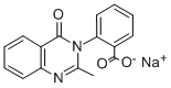 2-Metil-3-(2-carbossifenil)-4-chinazolone, sale sodico [Italian] CAS#: 2532-91-4