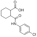 2-(N-(4-CHLOROPHENYL)CARBAMOYL)CYCLOHEXANECARBOXYLIC ACID CAS#: 101937-67-1