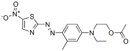 2-[N-ethyl-4-[(5-nitrothiazol-2-yl)azo]-m-toluidino]ethyl acetate CAS#: 15141-18-1