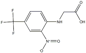 (2-NITRO-4-TRIFLUOROMETHYL-PHENYLAMINO)-ACETIC ACID CAS#: 1428-53-1