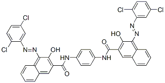 2-Naphthalenecarboxamide,N,N'-1,4-phenylenebis[4-[(2,5-dichlorophenyl)azo]-3-hydroxy- CAS#: 12225-04-6