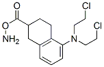 2-Naphthalenecarboxylic acid, 2-amino-5-(bis(2-chloroethyl)amino)-1,2, 3,4-tetrahydro-, (+-)- CAS#: 106114-32-3
