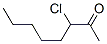 2-Octanone, 3-chloro- CAS#: 24251-77-2