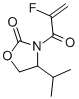 2-Oxazolidinone, 3-(2-fluoro-1-oxo-2-propenyl)-4-(1-methylethyl)-, (4S)- (9CI) CAS#: 211444-51-8