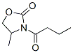 2-Oxazolidinone, 4-methyl-3-(1-oxobutyl)- CAS#: 111292-83-2