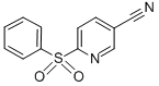 2-PHENYLSULPHONYLPYRIDINE-5-CARBONITRILE CAS#: 205514-29-0