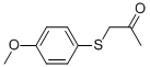 2-PROPANONE, 1-[(4-METHOXYPHENYL)THIO]- CAS#: 25784-84-3