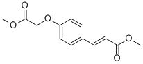 2-PROPENOIC ACID, 3-[4-(2-METHOXY-2-OXOETHOXY)PHENYL]-, METHYL ESTER CAS#: 100798-34-3