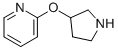 2-(PYRROLIDIN-3-YLOXY)-PYRIDINE CAS#: 253603-61-1