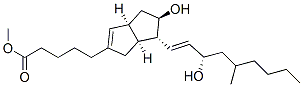 2-Pentalenepentanoic acid, 1,3a,4,5,6,6a-hexahydro-5-hydroxy-6-(3-hydr oxy-5-methyl-1-nonenyl)-, methyl ester, (3aS-(3aalpha,5beta,6alpha(1E, 3R*,5R*),6aalpha))- CAS#: 106396-38-7