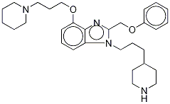 2-(Phenoxymethyl)-4-[3-(1-piperidinyl)propoxy]-1-[3-(4-piperidinyl)propyl]- CAS#: 226416-58-6
