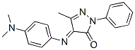 2-Phenyl-4-[[4-(dimethylamino)phenyl]imino]-5-methyl-2H-pyrazole-3(4H)-one CAS#: 1456-89-9