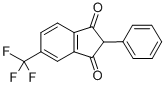 2-Phenyl-5-(trifluoromethyl)-1H-indene-1,3(2H)-dione CAS#: 19095-46-6