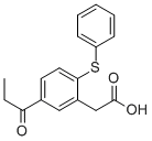 2-Phenylthio-5-propionylphenylacetic acid CAS#: 103918-73-6