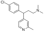 2-Picoline, 4-(p-chloro-alpha-(2-(dimethylamino)ethyl)benzyl)- CAS#: 101581-59-3