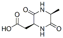 2-Piperazineaceticacid,5-methyl-3,6-dioxo-,(2S,5S)-(9CI) CAS#: 110954-19-3