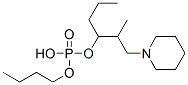 (2-Piperidino-1-methylethyl)dibutyl=phosphate CAS#: 15870-43-6