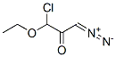 2-Propanone,  1-chloro-3-diazo-1-ethoxy- CAS#: 13984-37-7