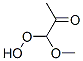 2-Propanone, 1-hydroperoxy-1-methoxy- (9CI) CAS#: 107729-23-7