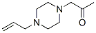 2-Propanone,1-[4-(2-propenyl)-1-piperazinyl]-(9CI) CAS#: 100500-91-2