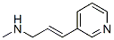 2-Propen-1-amine,N-methyl-3-(3-pyridinyl)-,(2E)-(9CI) CAS#: 228271-74-7