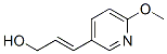 2-Propen-1-ol,3-(6-methoxy-3-pyridinyl)-,(2E)-(9CI) CAS#: 234109-17-2