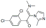 2-Propen-1-one, 1-(2,4-dichlorophenyl)-3-(dimethylamino)-2-(2-methyl-1H-imidazol-1-yl)- CAS#: 252954-64-6