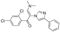 2-Propen-1-one, 1-(2,4-dichlorophenyl)-3-(dimethylamino)-2-(4-phenyl-1H-imidazol-1-yl)- CAS#: 252954-65-7