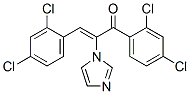 2-Propen-1-one, 1,3-bis(2,4-dichlorophenyl)-2-(1H-imidazol-1-yl)- CAS#: 110232-92-3