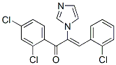 2-Propen-1-one, 3-(2-chlorophenyl)-1-(2,4-dichlorophenyl)-2-(1H-imidazol-1-yl)- CAS#: 110241-50-4