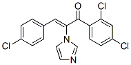 2-Propen-1-one,  3-(4-chlorophenyl)-1-(2,4-dichlorophenyl)-2-(1H-imidazol-1-yl)- CAS#: 110233-02-8