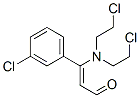 2-Propen-1-one, 3-(bis(2-chloroethyl)amino)-3-(3-chlorophenyl)- CAS#: 27972-17-4