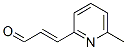 2-Propenal,3-(6-methyl-2-pyridinyl)-,(2E)-(9CI) CAS#: 220189-83-3