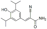 2-Propenamide, 2-cyano-3-(4-hydroxy-3,5-bis(1-methylethyl)phenyl)- CAS#: 106392-48-7