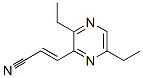 2-Propenenitrile,3-(3,6-diethylpyrazinyl)-,(E)-(9CI) CAS#: 108290-48-8