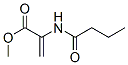 2-Propenoic  acid,  2-[(1-oxobutyl)amino]-,  methyl  ester CAS#: 108414-60-4