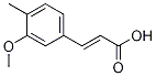 2-Propenoic acid, 3-(3-Methoxy-4-Methylphenyl)- CAS#: 209287-19-4