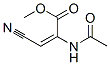 2-Propenoicacid,2-(acetylamino)-3-cyano-,methylester,(2E)-(9CI) CAS#: 204767-36-2