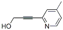 2-Propyn-1-ol, 3-(4-methyl-2-pyridinyl)- (9CI) CAS#: 113985-41-4