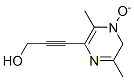 2-Propyn-1-ol,3-(3,6-dimethyl-4-oxidopyrazinyl)-(9CI) CAS#: 109224-36-4