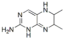 2-Pteridinamine,1,5,6,7-tetrahydro-6,7-dimethyl-(9CI) CAS#: 16048-62-7