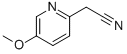 2-Pyridineacetonitrile,5-methoxy-(9CI) CAS#: 204067-34-5