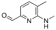 2-Pyridinecarboxaldehyde, 5-methyl-6-(methylamino)- (9CI) CAS#: 208111-33-5