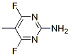 2-Pyrimidinamine, 4,6-difluoro-5-methyl- (9CI) CAS#: 18260-79-2