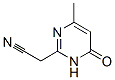 2-Pyrimidineacetonitrile, 1,6-dihydro-4-methyl-6-oxo- (8CI) CAS#: 13514-85-7