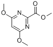 2-Pyrimidinecarboxylic acid, 4,6-dimethoxy-, methyl ester (9CI) CAS#: 202350-72-9